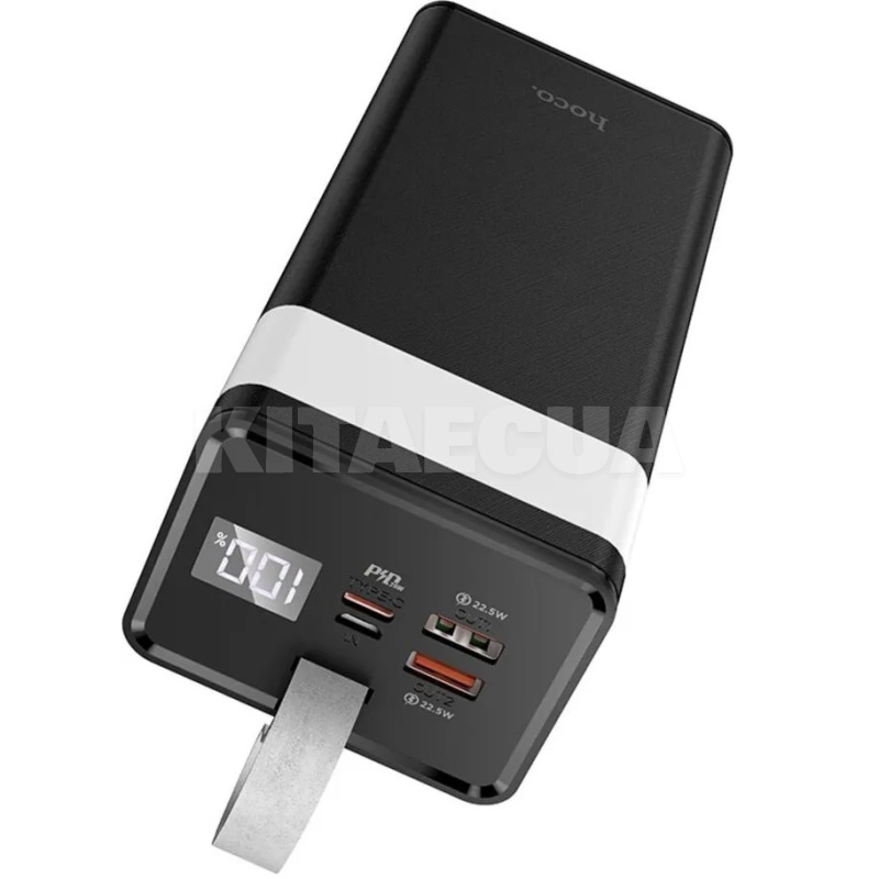 Повербанк J86 Powermaster 40000mAh 22.5W чорний HOCO (6931474759214) - 2