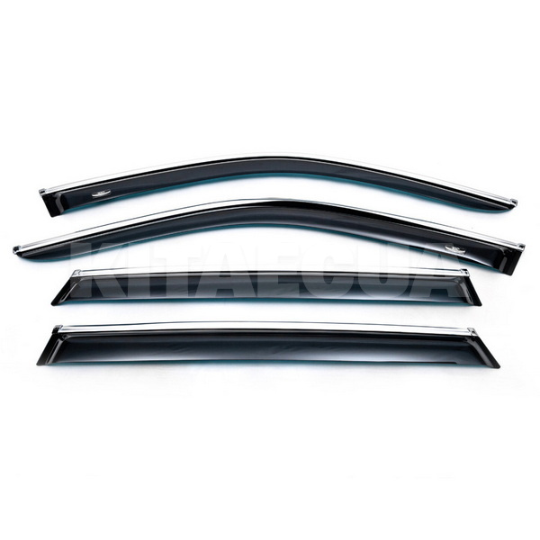 Дефлекторы окон (ветровики) на BMW X5 Series E70 (2007-2013) 4 шт. HIC (BM14-M)
