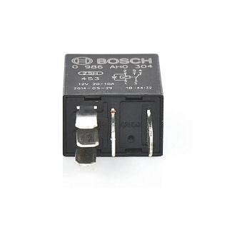 Реле 5-контактное 12B 20/10А с переключающим контактом BOSCH