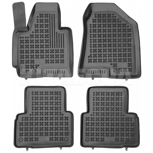 Резиновые коврики в салон Hyundai ix35 (2010-2015) (4шт) 200607 REZAW-PLAST (30634)