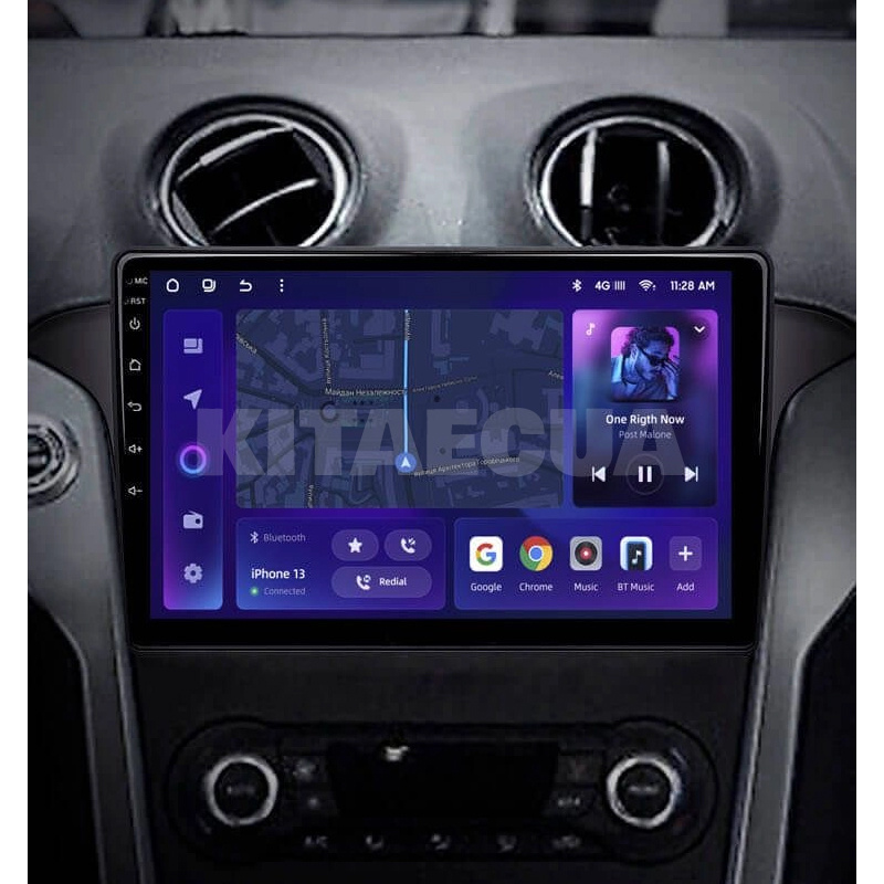 Штатна магнітола MOSS M2 4+32 Gb 10" Ford Mondeo 4 2011-2014 AMS (49598) - 2