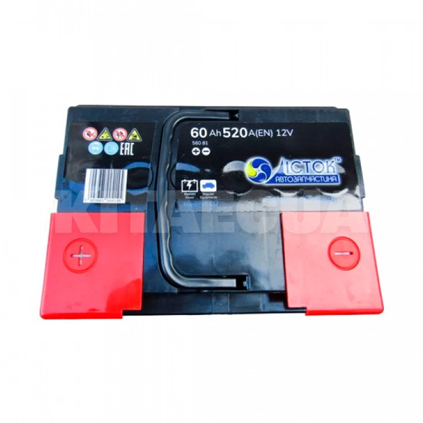 Аккумулятор автомобильный 60Ач 520А "+" слева Ictok (9050) - 3