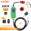Зарядка для электромобиля 22 кВт 32A 3-фазы Type 2 Wi-fi ADPOW (AD22-32-3PH-TP2-WF)