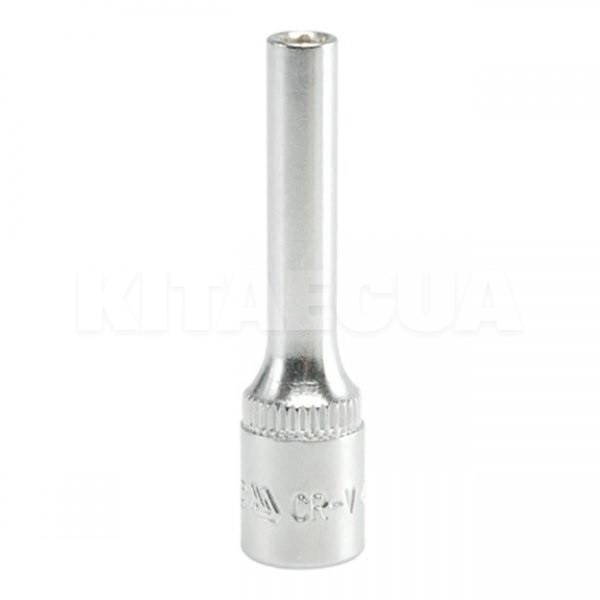 Головка торцева 6-гранна подовжена 4 мм 1/4" 50 мм YATO (YT-1413)