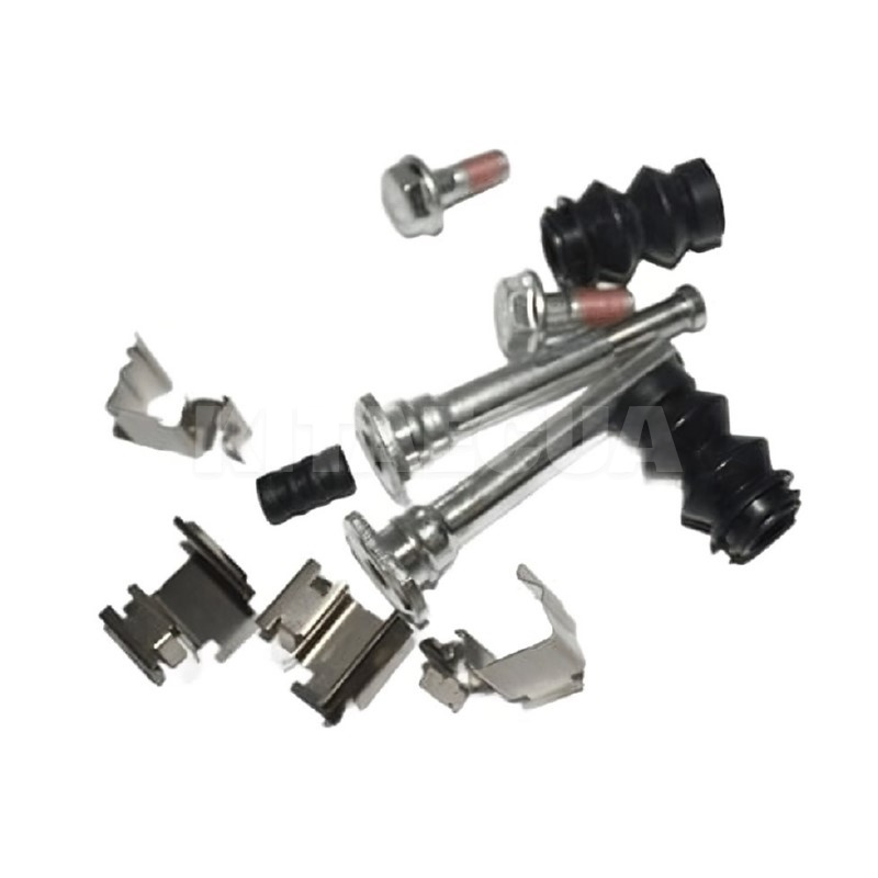 Ремкомплект переднего суппорта (направляющие+пыльники+пружинки) на Geely EMGRAND EC7 (1064001731)