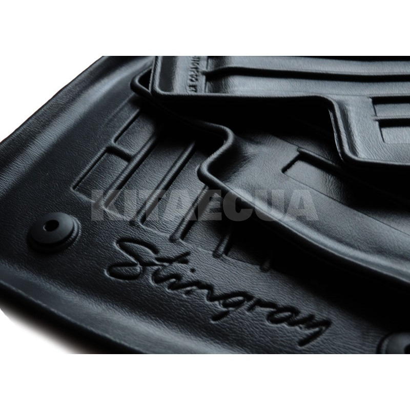 Гумовий килимок багажник Toyota Corolla (E140) (2006-2012) (sedan) Stingray (6022481) - 2