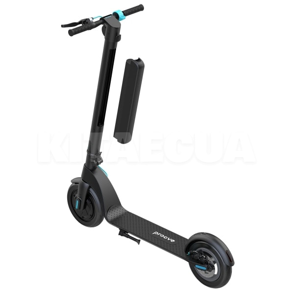 Электросамокат X-City Pro 40 Км 350 Вт черно/голубой PROOVE (28087) - 9