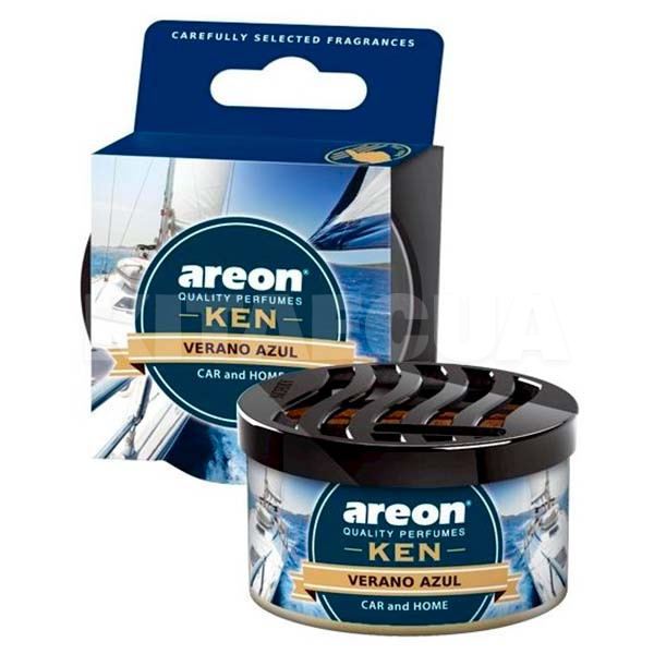 Ароматизатор "морской бриз" 53г Ken Verano Azul AREON (AK35)