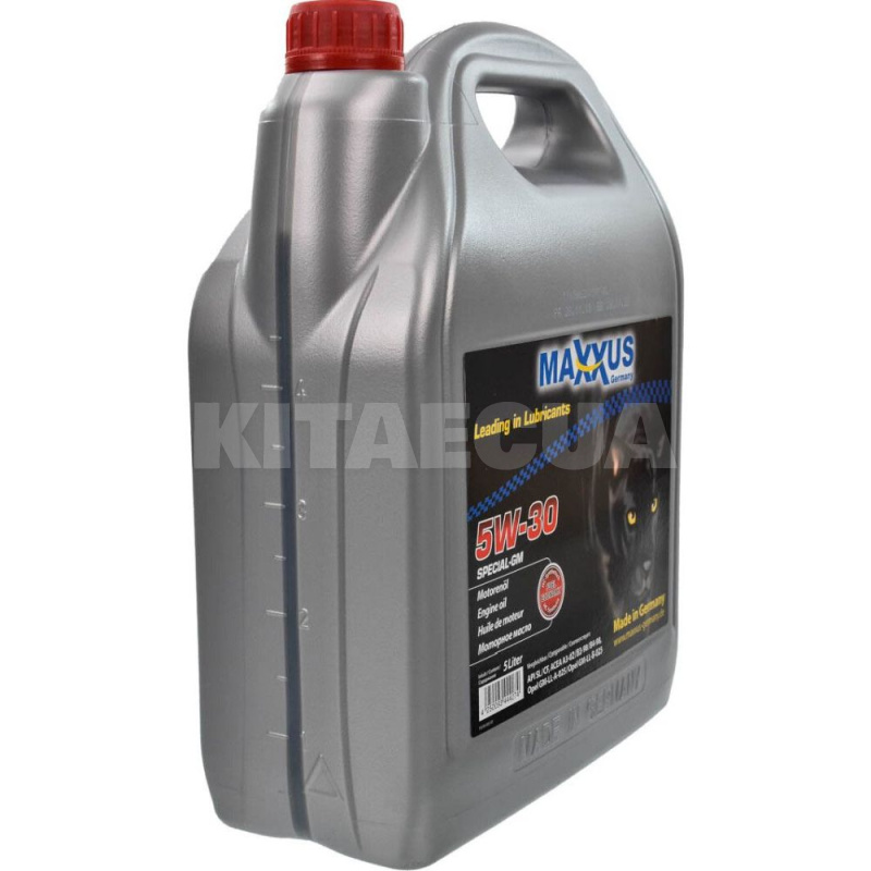 Масло моторное синтетическое 5л 5W-30 Special-GM Maxxus (5W30-GM-005) - 3