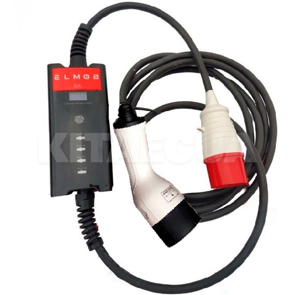 Зарядка для електромобіля GB/T AC 7.4 кВт 32A1-фаза ELMOB (GBT-32A)