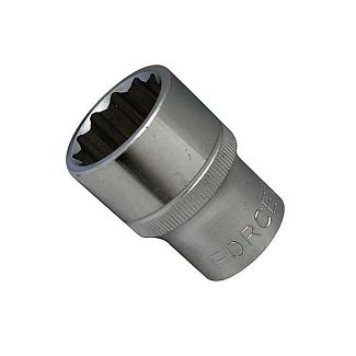 Головка торцевая 12-гранная 26 мм 1/2" 43 мм FORCE