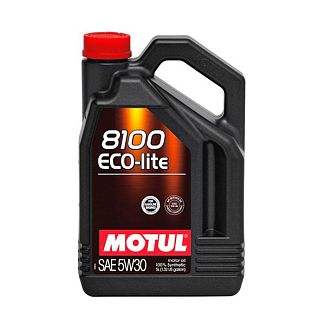 Моторное масло синтетическое 5л 5W-30 8100 ECO-LITE MOTUL