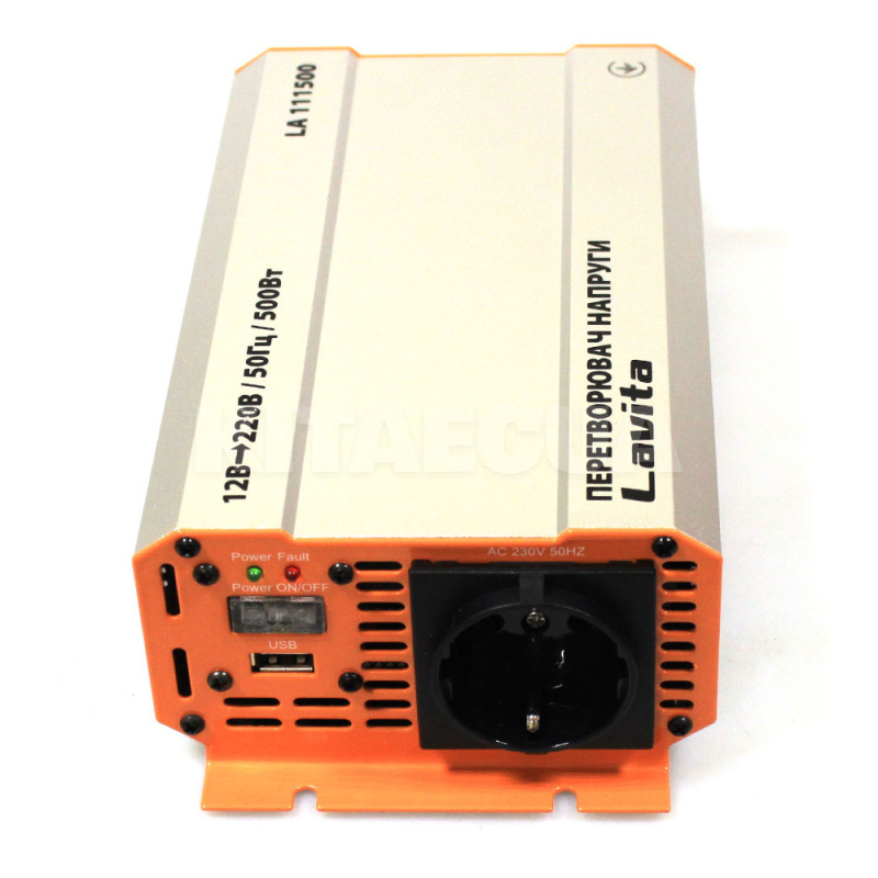 Инвертор 12-220В 500Вт LAVITA (LA 111500) - 4