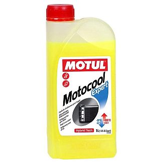 Антифриз желтый 1л -37°C MOTUL