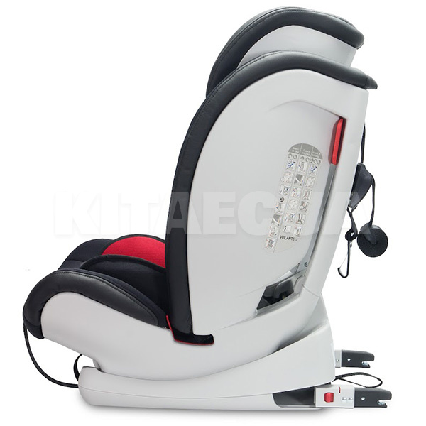 Автокресло детское Volante Fix Isofix Red 9-36 кг Caretero (TERO-254) - 4
