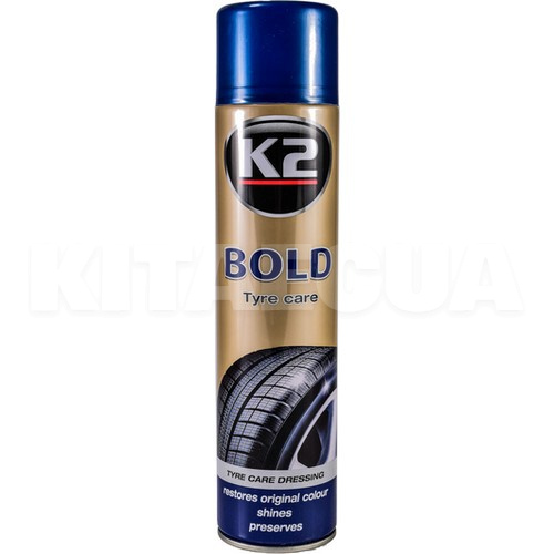 Очиститель шин BOLD SPRAY 600г K2 (K1561) - 2