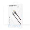 Кабель USB Micro USB 2.4A 1м Double Way Silicone черный PROOVE (505070001)