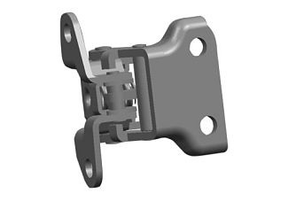 Петля задней левой двери нижняя ОРИГИНАЛ