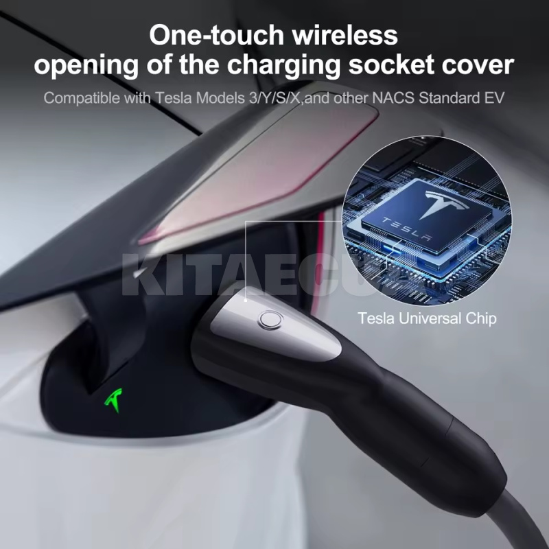 Коннектор для зарядки электромобиля 7.4 кВт 32А Type Tesla 1-фаза FEYREE (CP-NACS) - 3