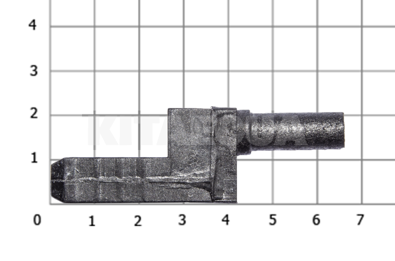 Направляющий полки багажника(плас) ОРИГИНАЛ на Chery AMULET (A11-5608197) - 4