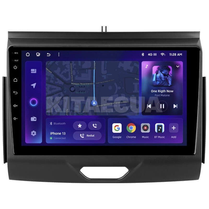Штатна магнітола MOSS M2 4+32 Gb 9" Ford Ranger P703 2015-2022 (C) AMS (49032)