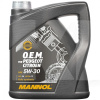 Масло моторное синтетическое 4л 5W-30 Energy Formula PSA Mannol (MN7703-4)