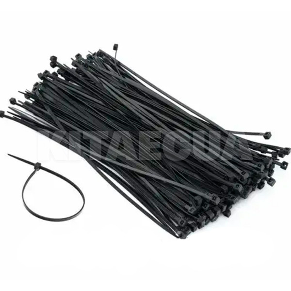 Хомут пластиковый черный 4.8x400 (100шт.) (BL4.8x400)