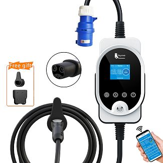 Зарядка Tesla 3 7.4 кВт 32A 1-фаза Type Tesla (американское авто) Wi-Fi Master FEYREE