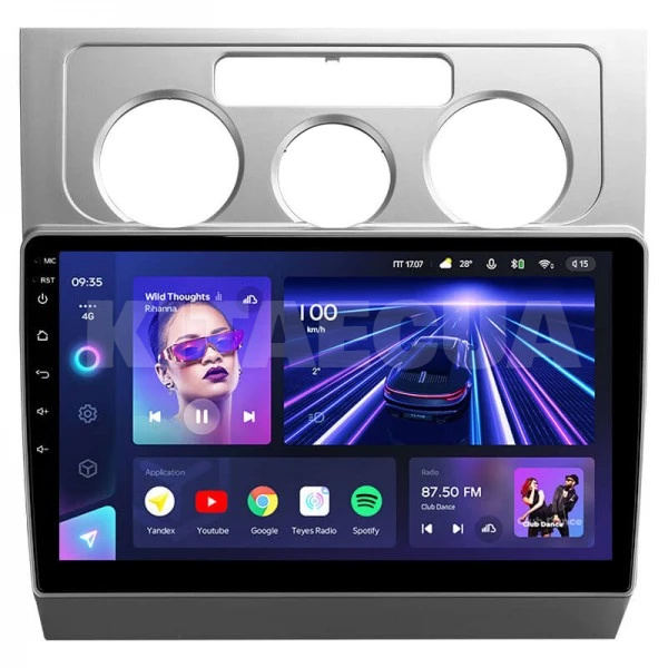 Штатна магнітола CC3 4+32 Gb 10" Volkswagen Touran 1 2003-2010 (F1) Teyes (47151)