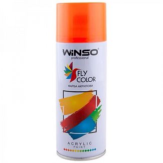 Фарба помаранчева 450мл флуоресцентна Winso
