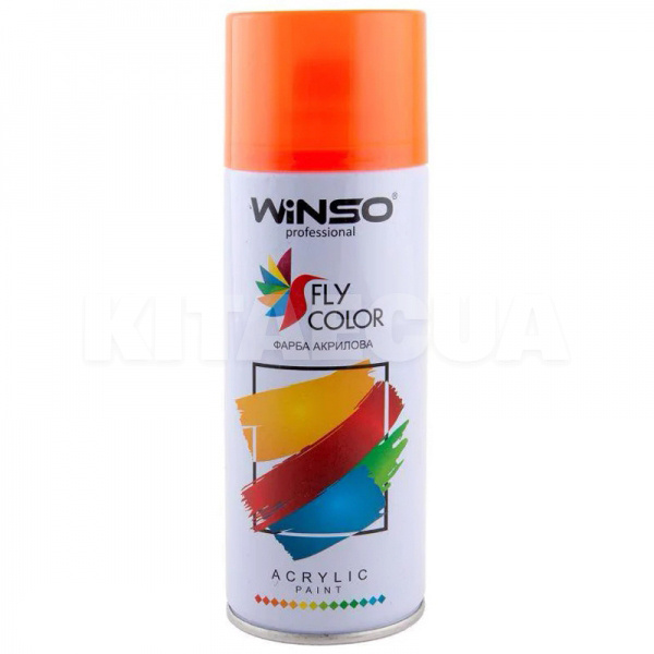 Фарба помаранчева 450мл флуоресцентна Winso (880480)