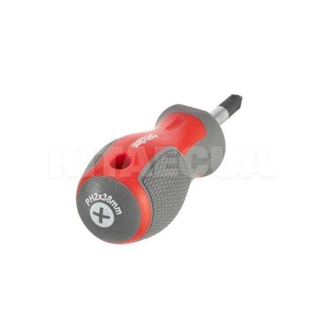 Отвертка крестовая PH2 х 38 мм CR-V Intertool (VT-3319) - 3