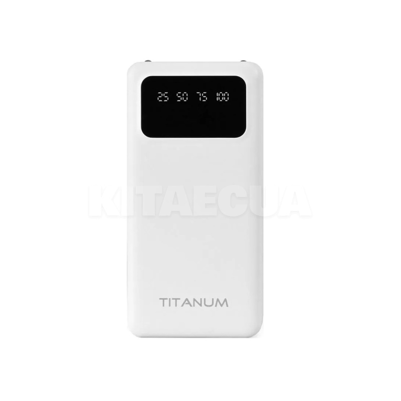 Повербанк OL03 30000mAh 10W белый TITANUM (TPB-OL03-W)