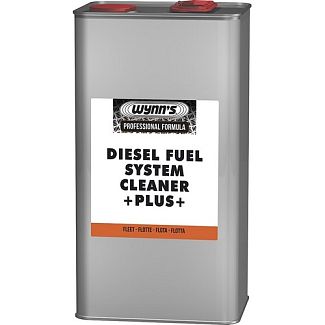 Присадка-очиститель для топливных насосов и инжектора 5л DIESEL FUEL SYSTEM CLEANER +PLUS+ WYNN'S