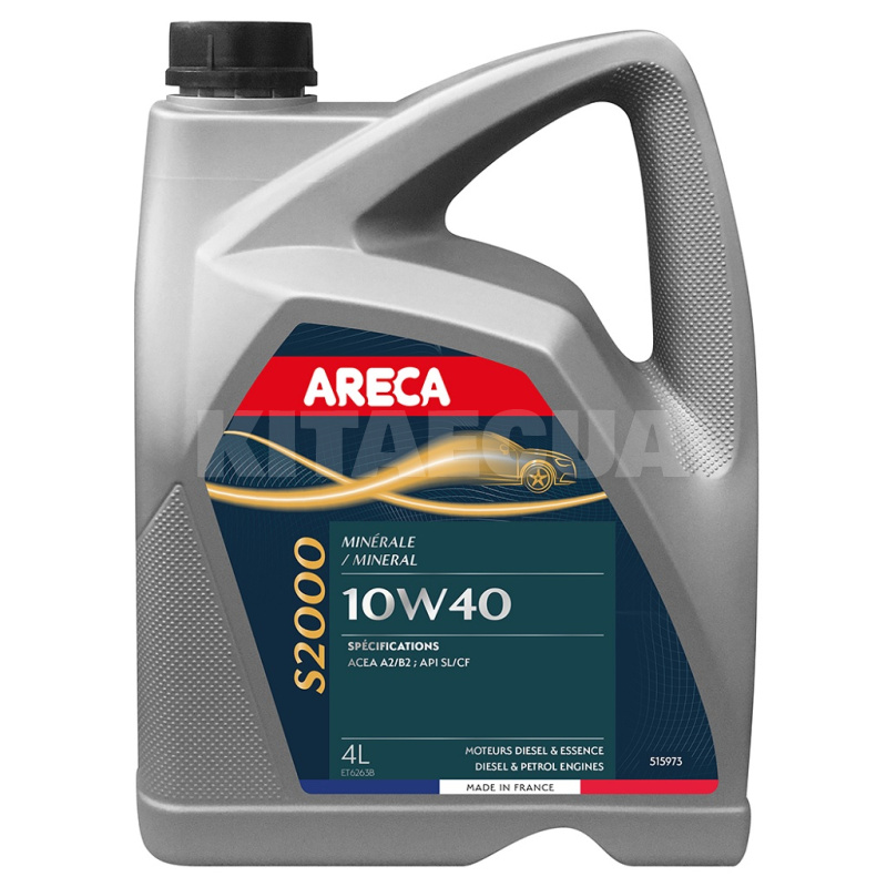 Масло моторное полусинтетическое 4л 10W-40 S2000 ARECA (PF011232)