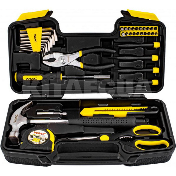Набор инструментов 40 предметов WMC TOOLS (WT-1040)
