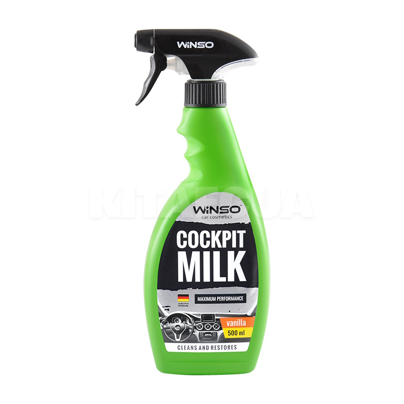 Поліроль-молочко для пластику "ваніль" 500мл. Cleaner Winso (810600)
