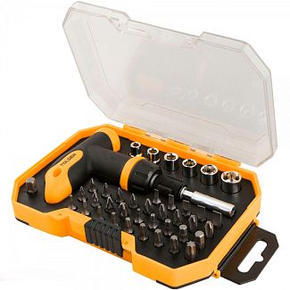 Набор бит и головок универсальный 41 предмет TOLSEN