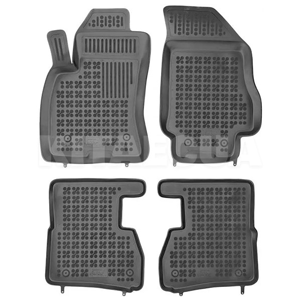 Резиновые коврики в салон OPEL Combo C (2011-2018) (4шт) 201512 REZAW-PLAST (22910)