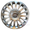 Колпаки R15 Toyota Yaris серые 4 шт SKS (329 / 15")