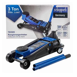 Домкрат гідравлічний підкатний до 3т (135-465мм) SCHEPPACH
