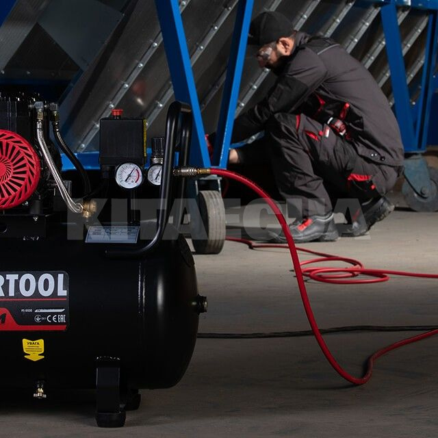Шланг воздушный 30м 10х17мм 20 бар армированный гибридный STORM Intertool (PT-1783) - 4