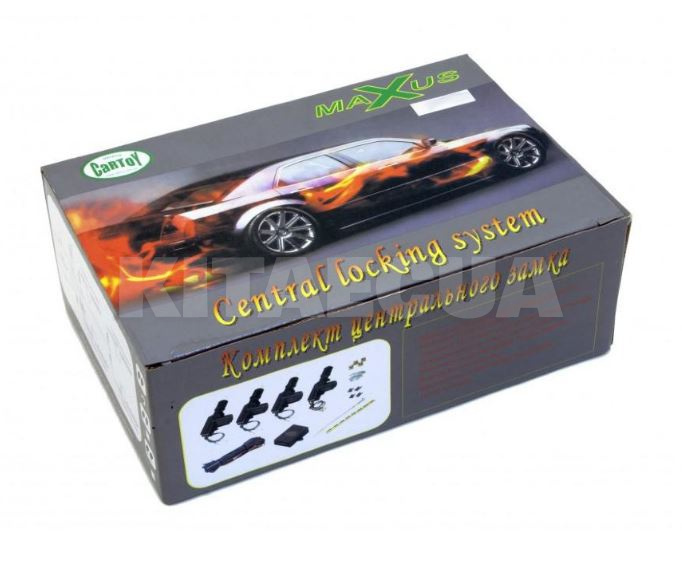 Центральный замок с дистанционным управлением MaXus (YR-308-4D)