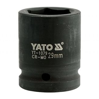Головка торцева ударна 6-гранна 29 мм 3/4" 53 мм YATO
