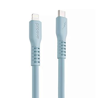 Кабель Type-C Lightning 27W 1м Eternal голубой PROOVE