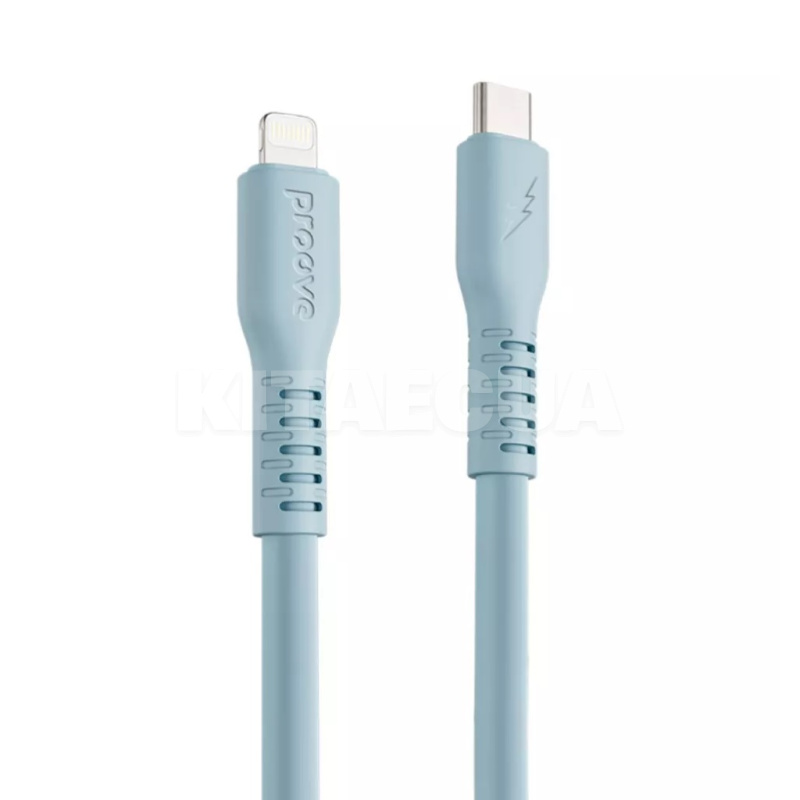 Кабель Type-C Lightning 27W 1м Eternal голубой PROOVE (580820242)
