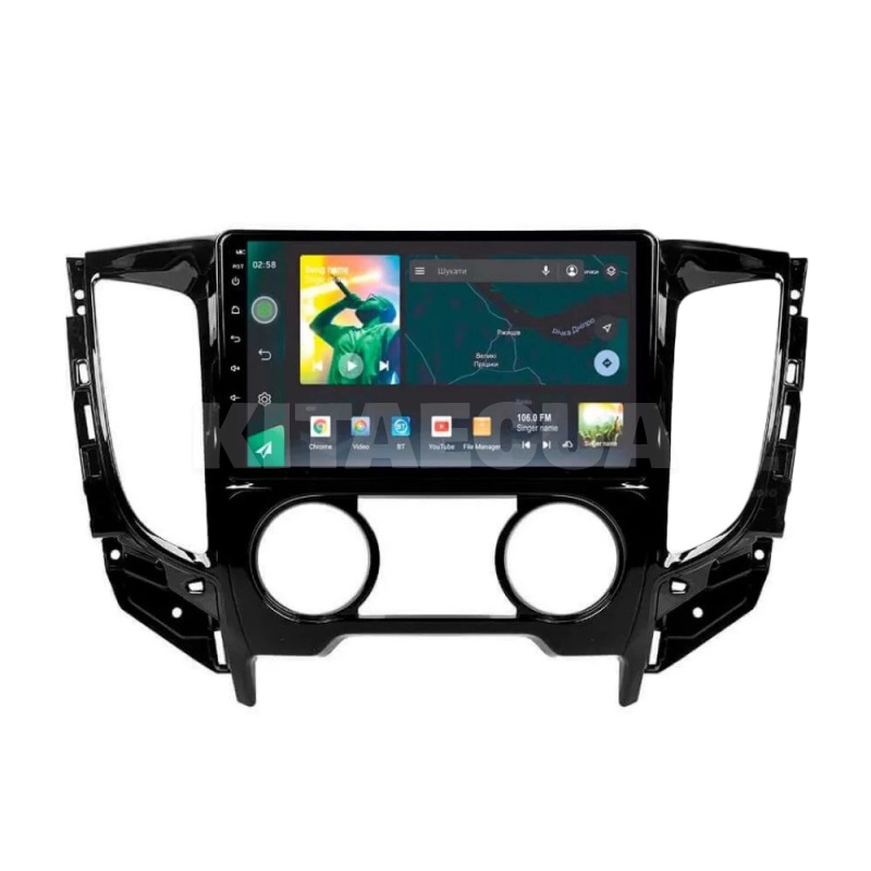 Штатна магнітола X9232 2+32 Gb 9" Mitsubishi L200 5 2015-2019 Автоматичний кондиціонер SIGMA4car (33659) - 2