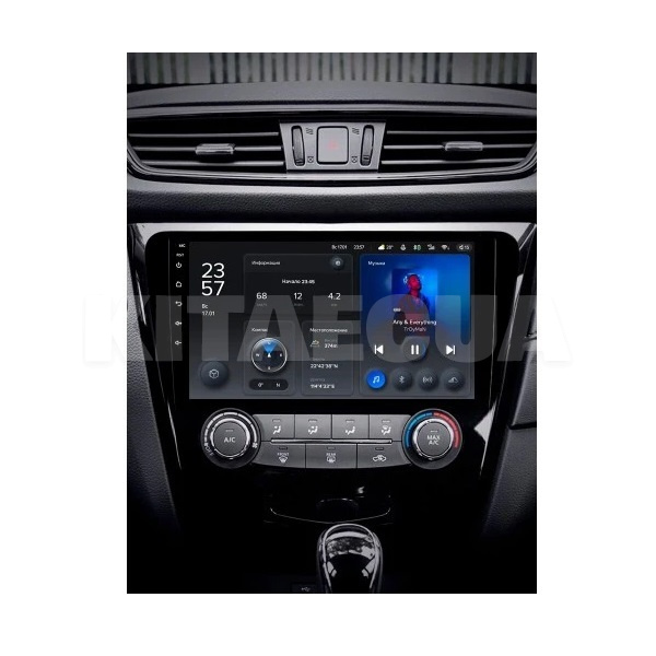 Штатна магнітола X1 2+32Gb 10" Nissan Qashqai 2013-2022 Ручне керування кондиціонером (F1 B) Teyes (26855) - 2