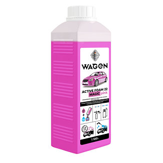 Активна піна Active Foam 22 Magic Pink 1.1кг концентрат WAGEN