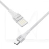 Кабель USB Micro USB 2.4A 1м Double Way Weft білий PROOVE (508770003)